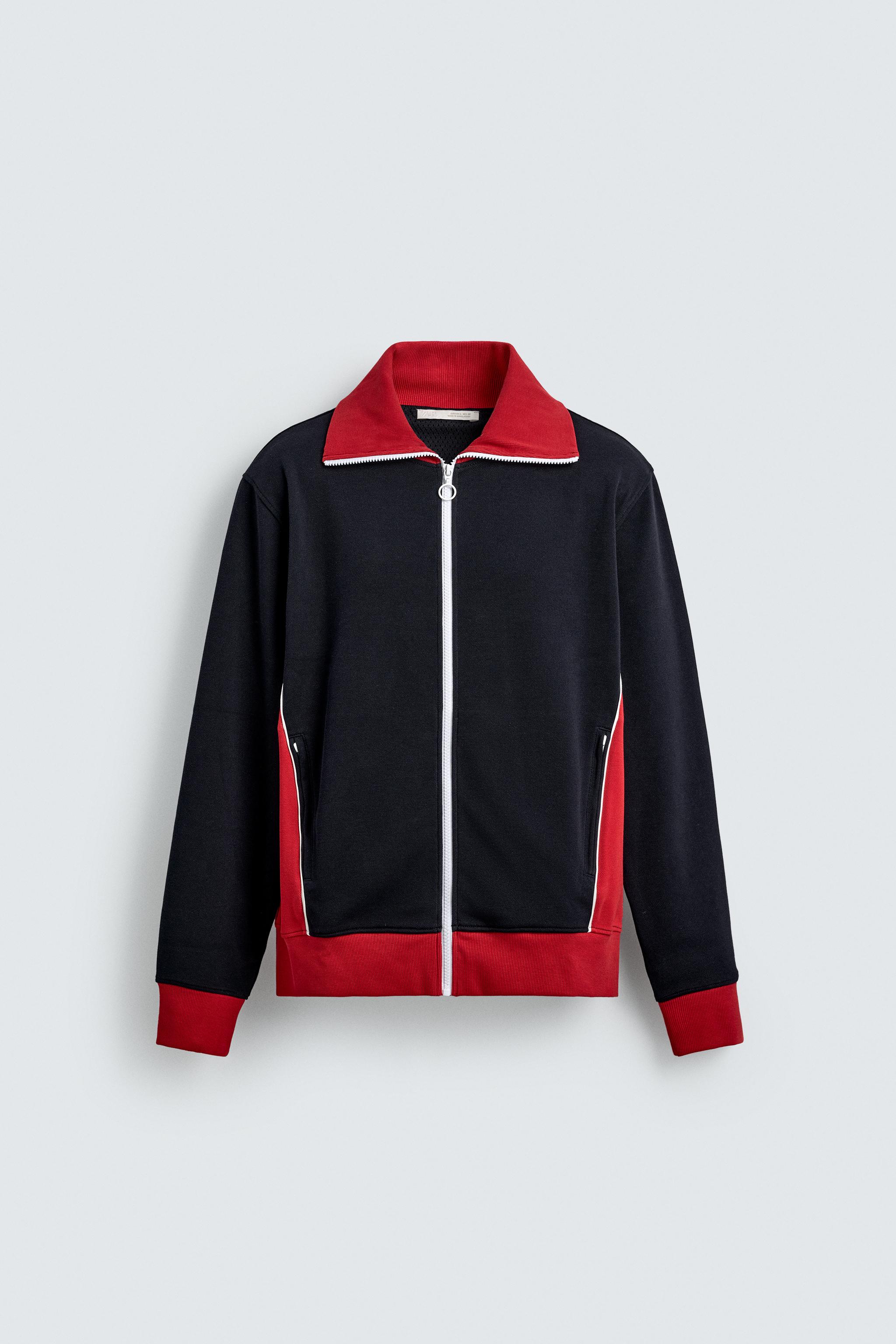 VESTE COLOR BLOCK RÉTRO